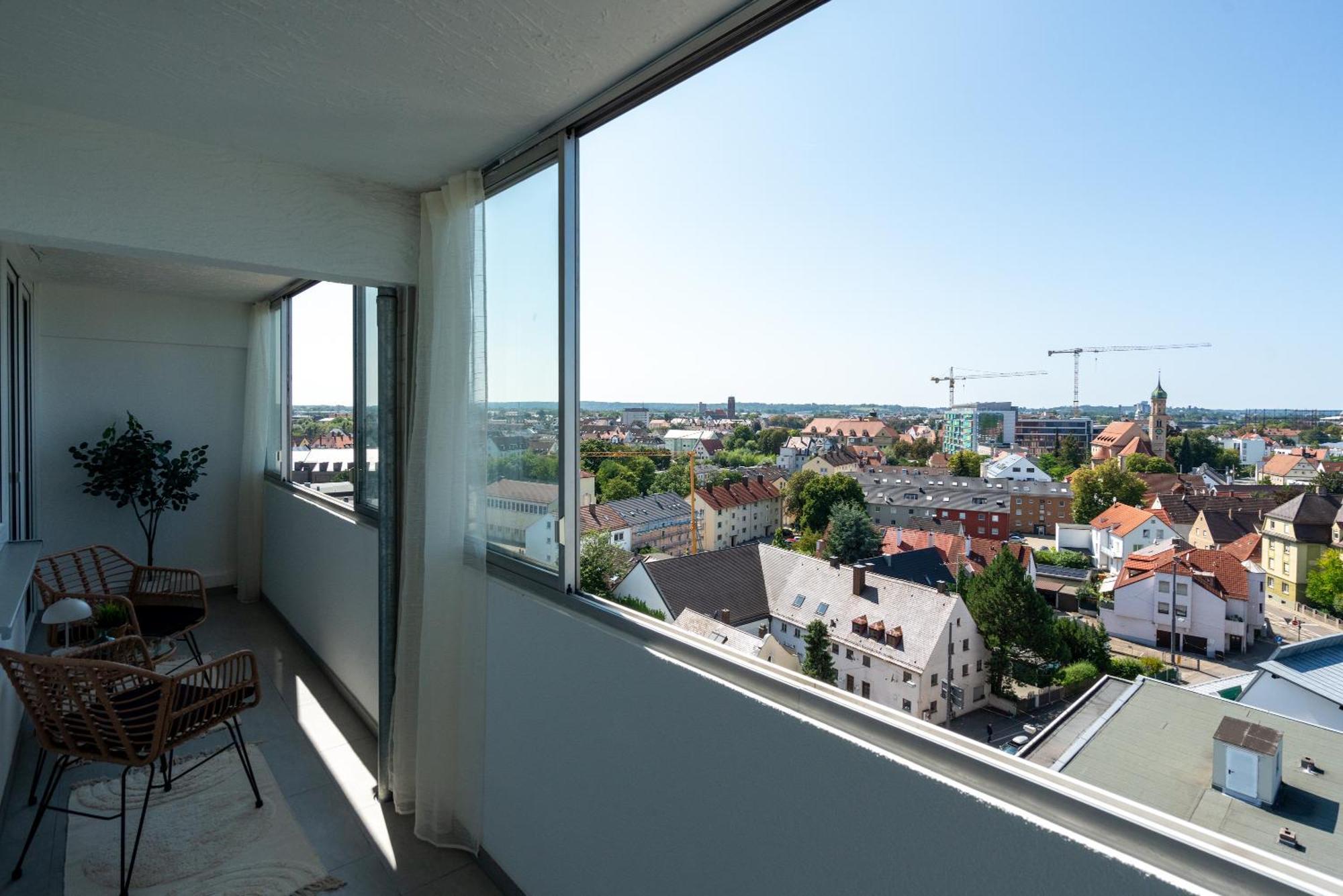 Casa Sunset - Kostenlos Parken - Unvergessliche Aussicht - 1min Zu Tram&bus Appartement Augsbourg
