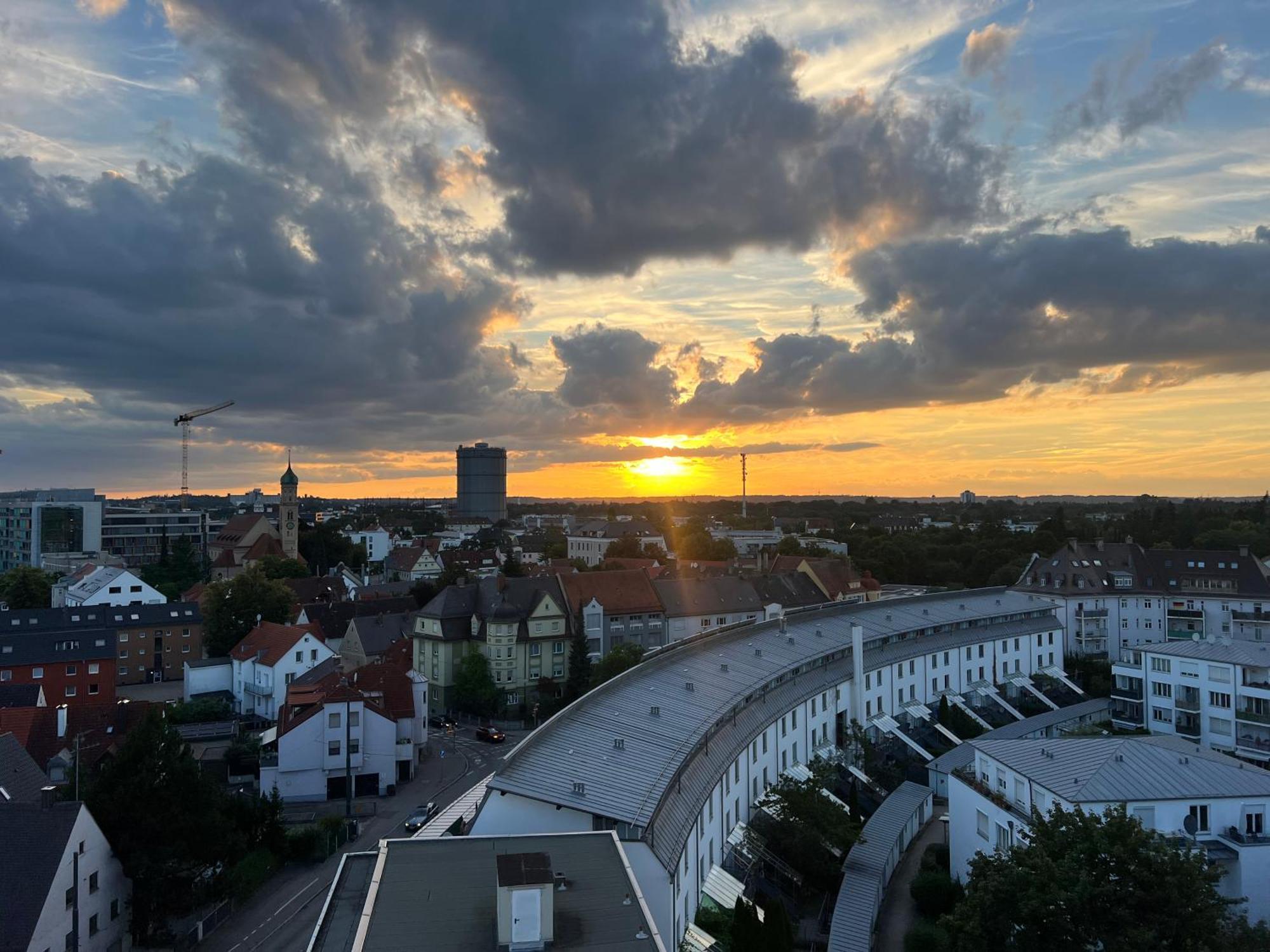 Appartement Casa Sunset - Kostenlos Parken - Unvergessliche Aussicht - 1min Zu Tram&bus Augsbourg