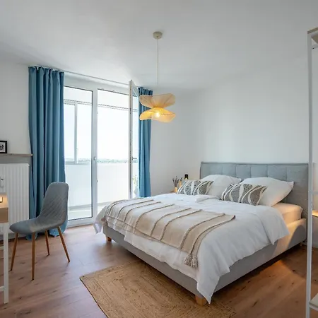 Casa Sunset Augsburg - Kostenlos Parken - Unvergessliche Aussicht - 1Min Zu Tram&Bus Extérieur photo